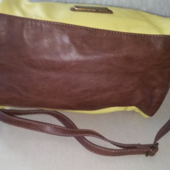 Steve Madden 2 tone satchel crossbody bag NWOT - Picture 5 of 6